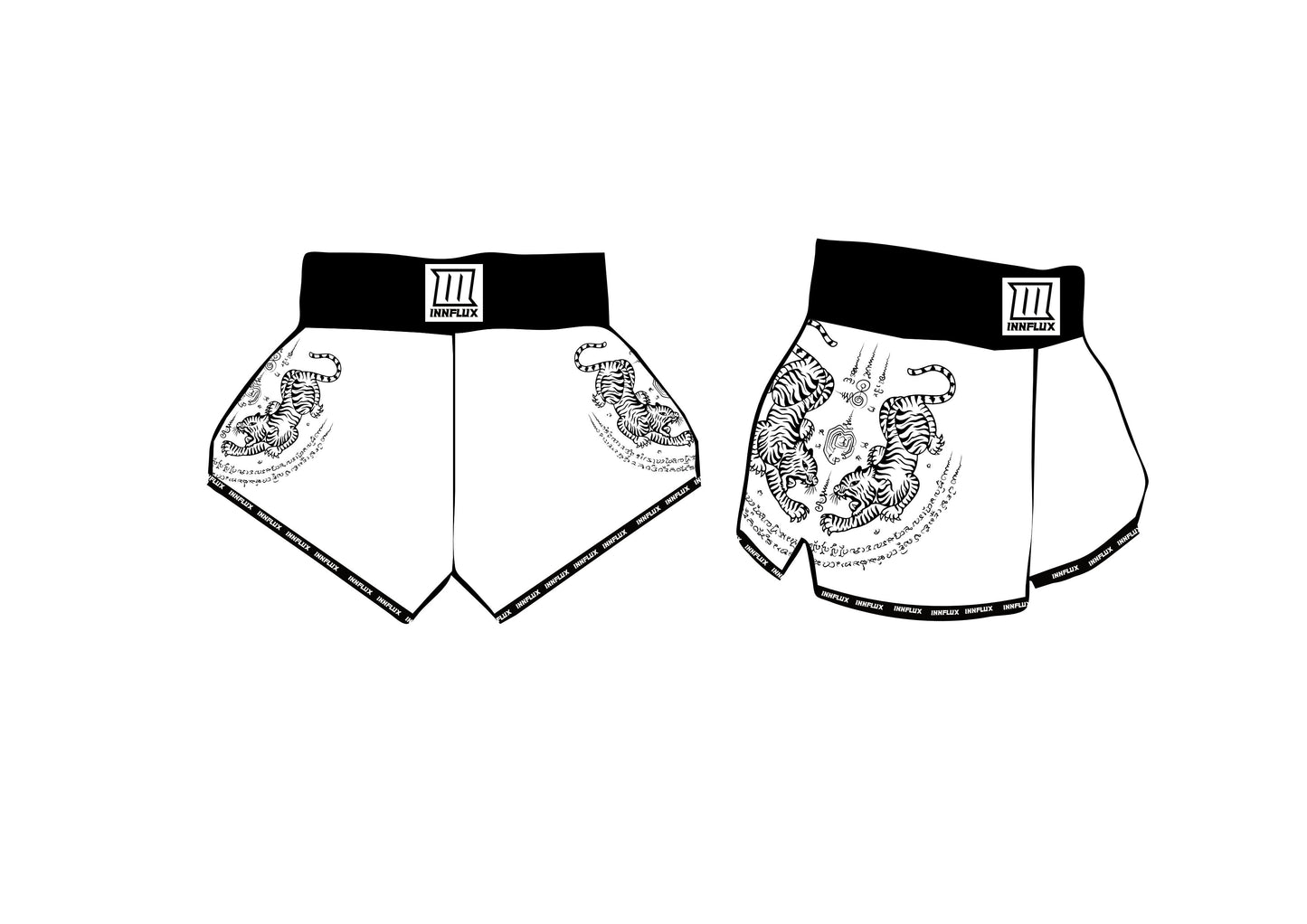 Thai shorts Sak Yant