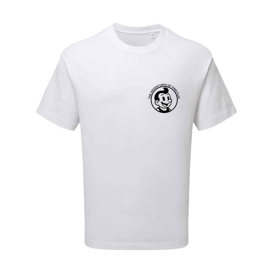 Finn Flux White T shirt